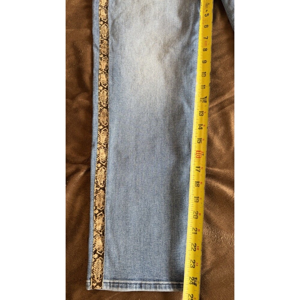 JEN7 by 7 For All Mankind High-Rise Ankle Straight Jeans Women’s Light Wash - Picture 2 of 11